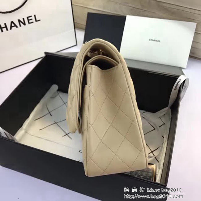 香奈兒CHANEL 升級版A1113全新經典小羊皮金銀鏈條單肩斜挎包 DSC1758